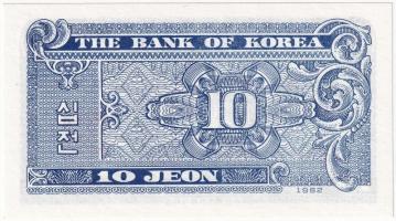 Dél-Korea 1962. 10j T:I
South Korea 1962. 10 Jeon C:UNC
Krause P#28