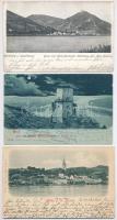 3 db régi osztrák város képeslap / 3 pre-1945 Austrian town-view postcards: