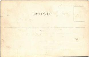 Győr, Rába híd, Karmelita templom, híd. Berecz Viktor kiadása (EK)