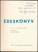 Mária Hajková: Édeskönyv. Bratislava, 1966, Práca - Roh kiadóvállalat. Kiadói egészvászon-kötés
