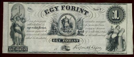 Emigrációs "Kossuth bankó" 18.. 2Ft "Sor F." T:I