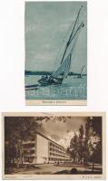 Balaton - 20 db főleg régi képeslap / 20 mostly pre-1945 postcards