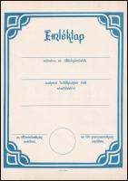 Kisdobos és úttörő emléklapok, 3 db, kitöltetlen, 28,5×20 cm