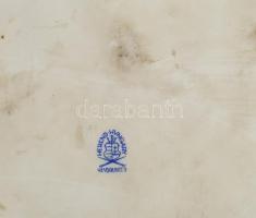 Herendi nagy méretű jegesmedve szobor. Jelzett (Markup Béla 1927), Kézzel festett, jelzett, hibátlan...