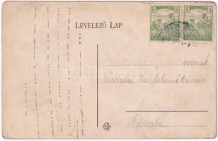 1917 Balatonfüred, Dr. Vadnay Béla szőlőtelepe, villa (ázott / wet damage)