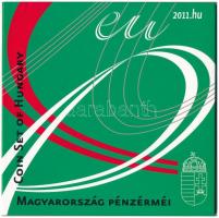 2011. 5Ft-200Ft (6xklf) Az Európai Unió Tanácsának magyar elnöksége forgalmi sor szettben T:BU  Adamo FO45