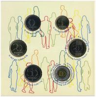 2011. 5Ft-200Ft (6xklf) "Az Európai Unió Tanácsának magyar elnöksége" forgalmi sor szettbe...