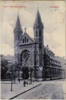1912 Budapest VIII. Jézus Szent Szíve templom. Özv. Fettik Györgyné kiadása (EK)