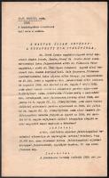 1923 Budapesti Kir. Ítélőtábla által hozott ítélet ágyassági viszony miatt elvesztett özvegyi jog tárgyában