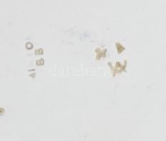 Antik Minton teáscsésze aljjal, kézzel festett porcelán, jelzett, kopott, mázrepedésekkel, csorbákka...