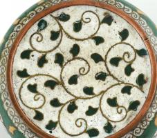 Antik kínai cloisonne, rekeszzománcos doboz, jelzés nélkül, kopott, m: 12 cm