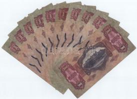 1930. 100P (10x) mind különféle sorozatszámmal T:III,III- 
Adamo P17