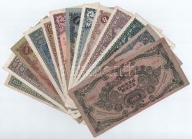 1945-1946. 500P - 10.000BP (13xklf) T:II-,III