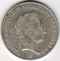 1847B 20Kr ezüst T:2 juszt