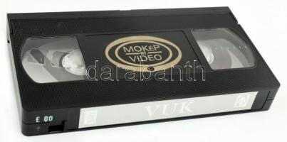 cca 1990 Vuk VHS kazetta, MOKÉP Video, eredeti, kissé sérült tokjában