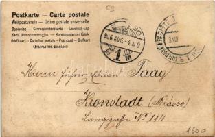 1906 Uherske Hradiste, Ungarisch Hradisch, Magyarhradis; Deutsches Gymnasium / German school. photo