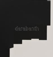 Hetey Katalin (1924-2010): Geometrikus kompozíció. Szitanyomat, papír. Jelzett. Számozott (28/40). L...