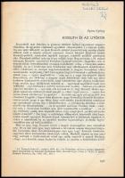1979 Spira György: Kossuth és az utókor. A szerző által DEDIKÁLT példány. Magyar Tudomány. Különleny...