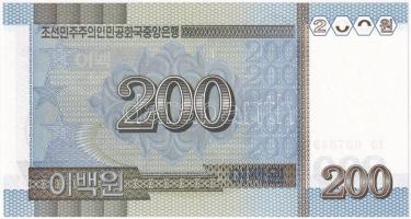 Észak-Korea 2005. 200W T:I- North Korea 2005. 200 Won C:AU Krause P#48
