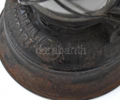 Lampart viharlámpa, rozsdás, m: 18 cm