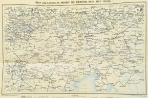 Italien in einem Bande. Praktisches Reisehandbuch. Vollständig neu bearbeitet von W. Schultz-Riesenb...