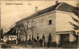 1912 Ürmény, Urmin, Mojmírovce; zárda / nunnery