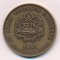 Bognár György (1944-) 1991. "MÉE Gyöngyösi Csoport - Aradi Vértanúk / Dessewffy Arisztid" ...