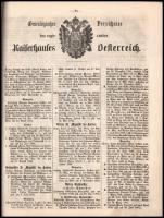 1865 Neuer Bothe aus Mähren. Ein Haus-, Stadt- und Landsmanns-Kalender für alle Provinzen des österr...