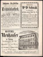 1865 Neuer Bothe aus Mähren. Ein Haus-, Stadt- und Landsmanns-Kalender für alle Provinzen des österr...