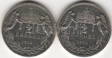 1912-13 2K ezüst 1-1db T:2