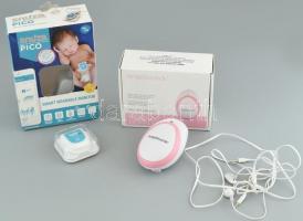 Magzat szívhang hallgató és okos babafigyelő készülékek, eredeti dobozukban, nem kipróbált