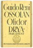 1928 Guido Reni Ossolan Olidor drya-pergament für moderne aparte Umschläge und Reklame papírminta