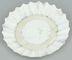 Neu-Wien 1928, porcelán dísztányér, jelzett, erősen kopott, d: 22 cm