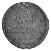 1696P-H Poltura Ag I. Lipót (1,14g) T:2-,3 brossnyom Hungary 1696P-H Poltura Ag Leopold I (1,14g) C:VF,F brooch mark Huszár 1482., Unger II.: 1093.a