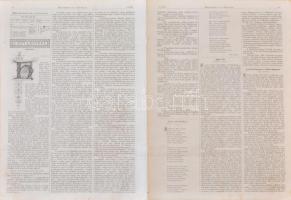 1875 Az osztrák államvasút új indóháza Budapesten, (Nyugat-pályaudvar), In: Magyarország és a Nagyvi...