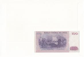 Chile 1983. 100P felbélyegzett borítékban, bélyegzéssel T:I Chile 1983. 100 Pesos in envelope with s...