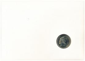 Görögország 1982. 20D Cu-Ni felbélyegzett borítékon, bélyegzéssel, német nyelvű leírással T:1 Greece...