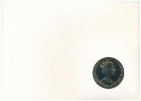 Man-sziget 1987. 1C Cu-Ni "200 éves az Egyesült Államok Alkotmánya" érmés borítékban, bély...