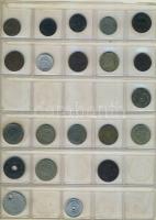 Kis hagyaték gyűjtemény, egész világ, Rómától napjainkig 69db, jobbakkal T: vegyes, éremberakóban