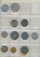 Kis hagyaték gyűjtemény, egész világ, Rómától napjainkig 69db, jobbakkal T: vegyes, éremberakóban