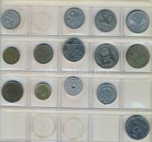 Kis hagyaték gyűjtemény, egész világ, Rómától napjainkig 69db, jobbakkal T: vegyes, éremberakóban
