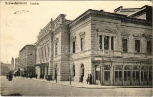 1913 Székesfehérvár, Színház, Stignitz kávéház. Horváthné és Rónainé kiadása (EK)