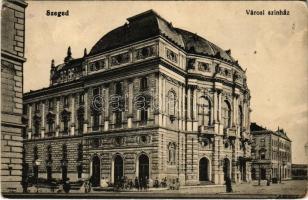 Szeged, Városi színház. Grünwald Hermann kiadása (Rb)