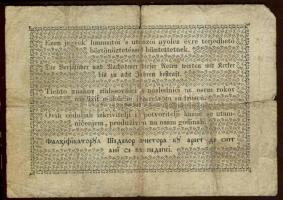 1848. 1Ft "Kossuth bankó" T:IV