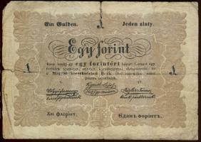 1848. 1Ft "Kossuth bankó" T:IV