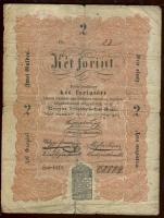 1848. 2Ft "Kossuth bankó" T:III/IV