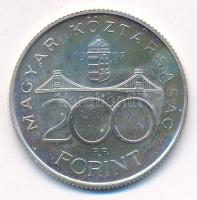 1997. 200Ft Ag "Deák" T:1- hátlapon felszíni karc
Adamo F13.1