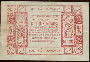 Esztergom 1919. 2K T:III