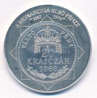 DN "A magyar nemzet pénzérméi - A Monarchia első pénze 1867-1916" Ag emlékérem (10,37g/0.9...