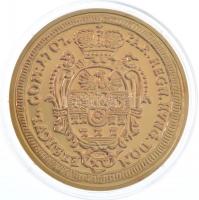 DN "A legértékesebb magyar érmék - II. Rákóczi Ferenc aranydukátjának replikája" aranyozot...